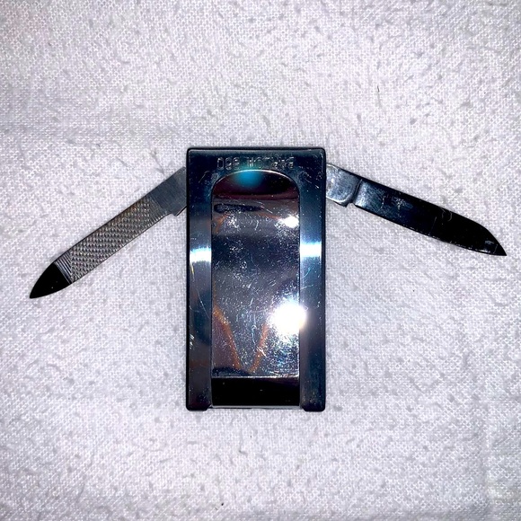 *RARE* Vintage Promotional Money Clip Barlow B60 Stainless Steel Tool CTI Men’s - Picture 4 of 8